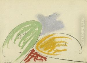 Composition with two Oval Forms by Theo van Doesburg