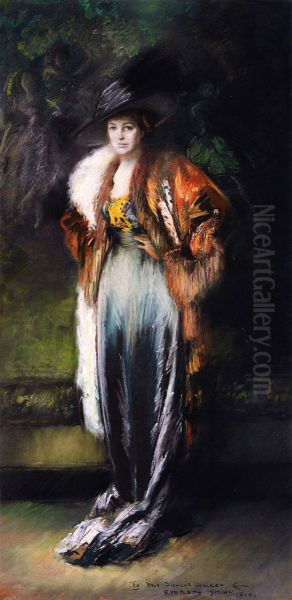 Mrs_A_Stewart_Walker_in_a_Fur. - view 1