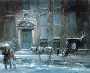 The_Canfield_Gambling_House by Everett Shinn