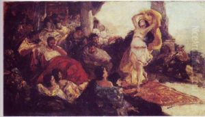 Salome's Dance by Maurycy Gottlieb