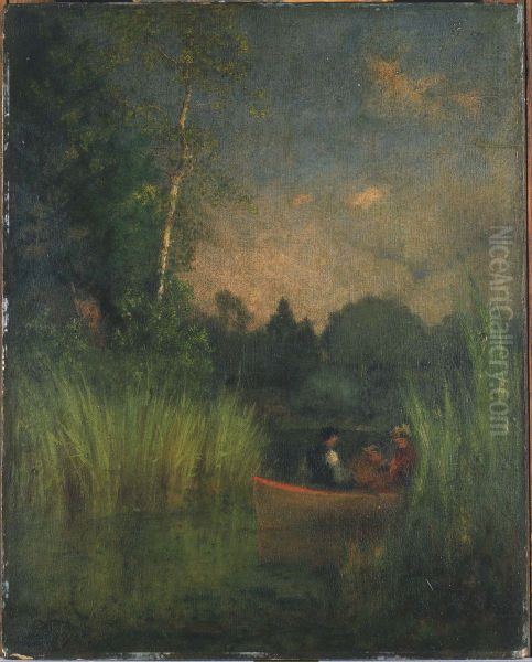 Dusk in the Rushes (Alexandria Bay) - view 1