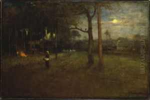 Moonlight, Tarpon Springs by George Inness