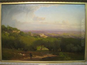 The Alban Hills by George Inness