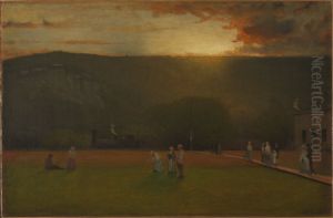 The Rigor of the Game, Kearsarge Hall, North Conway, New Hampshire by George Inness