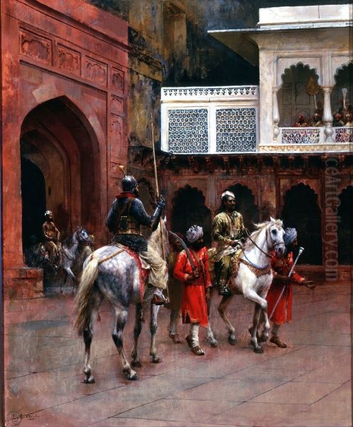 Indian Prince, Palace of Agra - view 1