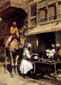 Metalsmith's shop.