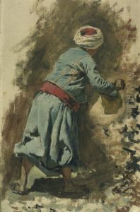 Study of a Moor in Blue