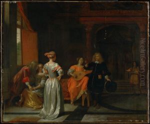 Licensing.cestina|English|francais|makedonski|Nederlands|+/- by Pieter De Hooch