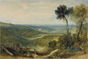 The Vale of Ashburnham by J. M. W. Turner
