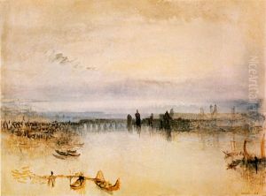 Sketch of the city ofKonstanz, 1842 by J. M. W. Turner