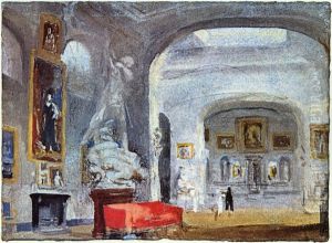The North Gallery, Petworth House, Sussex by J. M. W. Turner