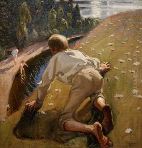 Young Faun by Akseli Valdemar Gallen-Kallela