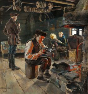 Allmogelif by Akseli Valdemar Gallen-Kallela