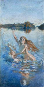 Aino by Akseli Valdemar Gallen-Kallela