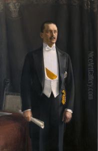 Portrait of Carl Gustaf Emil Mannerheim by Akseli Valdemar Gallen-Kallela