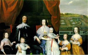Portrait of (Baron) Arthur Capel and his family Portrait of (Baron) Arthur Capel and his family
