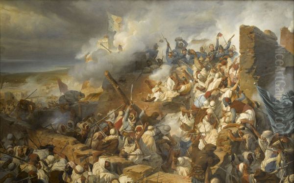 Defense of Mazagran, February 2 to 6, 1840 - view 1
