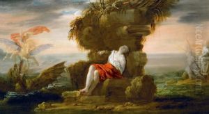 Perseus befreit Andromeda by Domenico Fetti