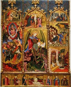 Retaule de sant Miquel Arcangel by Joan Mates