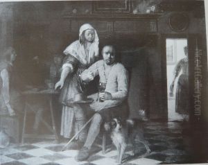 Tavern Scene with a Smoker Tavern Scene with a Smoker