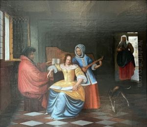 The Music Party by Pieter De Hooch