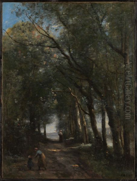 A Lane through the Trees - view 1