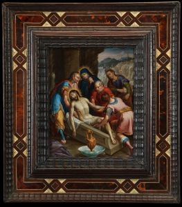 The Entombment of Christ by Juan Rodriguez Juarez