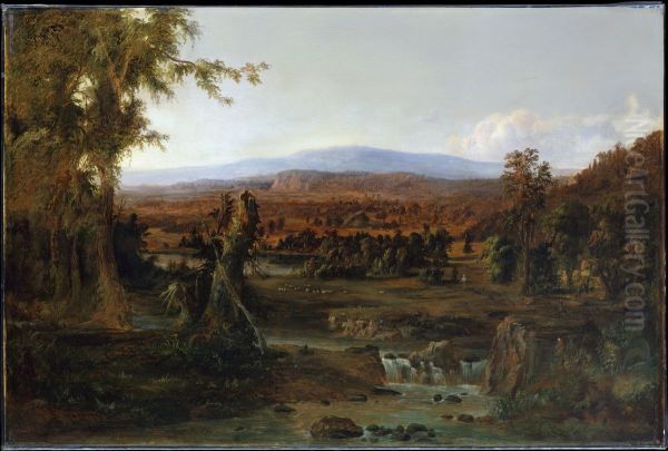 Landscape with Shepherd - view 1
