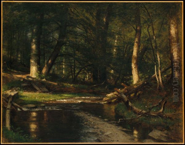 The Brook in the Woods - view 1