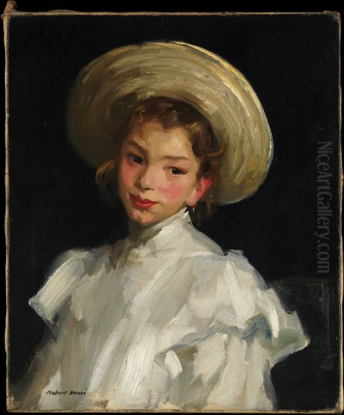 Dutch Girl in White - view 1