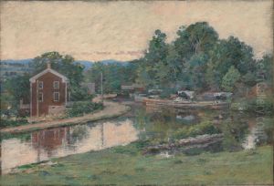 Evening at the Lock, Napanoch, New York