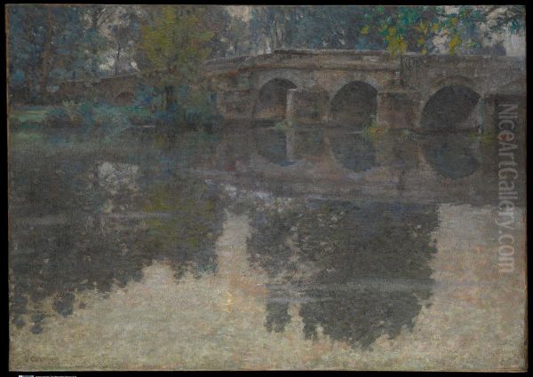 The Bridge at Grez - view 1