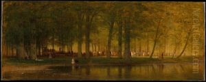 The Camp Meeting by Worthington Whittredge