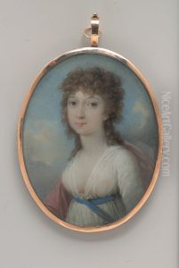 Portrait of a Lady by Adolf Ulrik Wertmuller