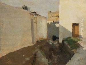 White Walls in Sunlight, Morocco by John Singer Sargent