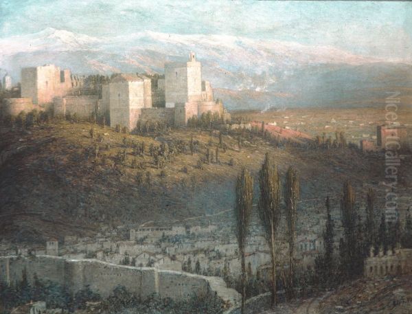 The Alhambra, Granada, Spain - view 1