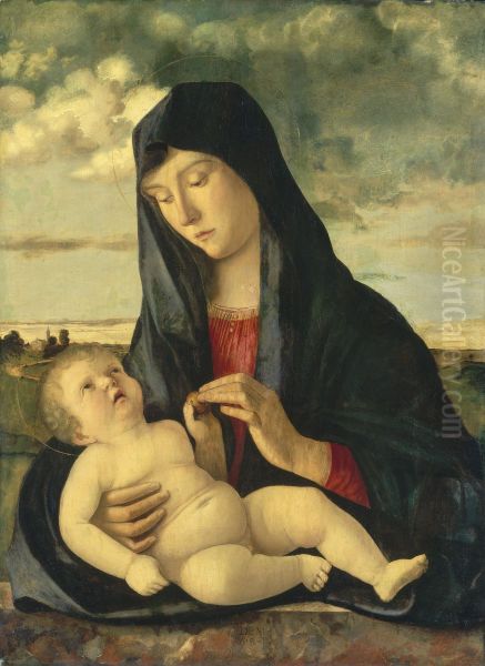 Madonna and Child in a Landscape - view 1