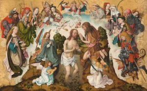 The Baptism of Christ by Master of the Saint Bartholomew Altarpiece
