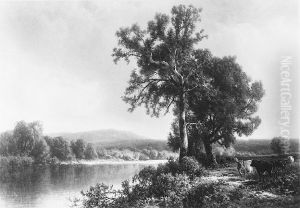 Scene at Napanoch by William Hart