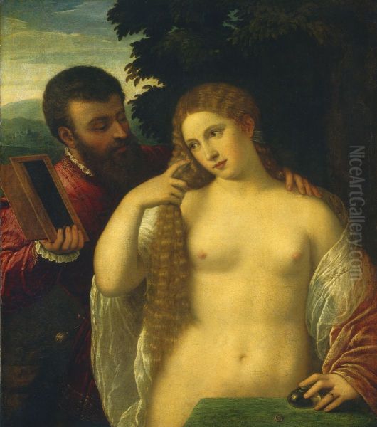 Allegory (Possibly Alfonso d'Este and Laura Dianti), , , - view 1