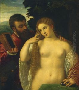 Allegory (Possibly Alfonso d'Este and Laura Dianti), , ,