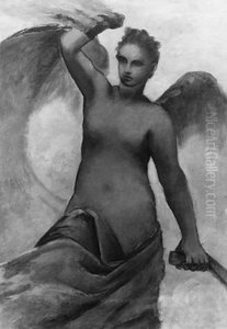 A Study for "The Discoverer"