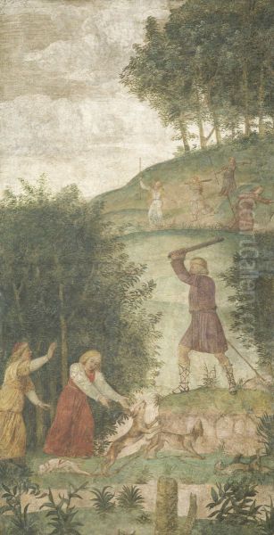 Cephalus Punished at the Hunt - view 1