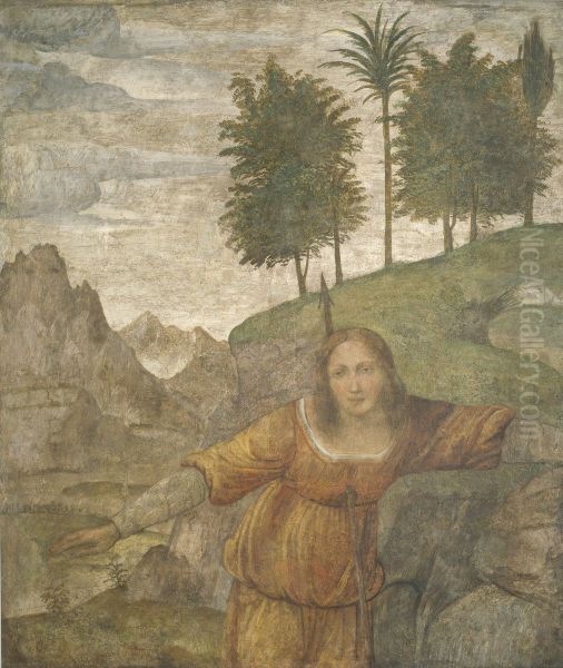 Procris Pierced by Cephalus' Javelin - view 1