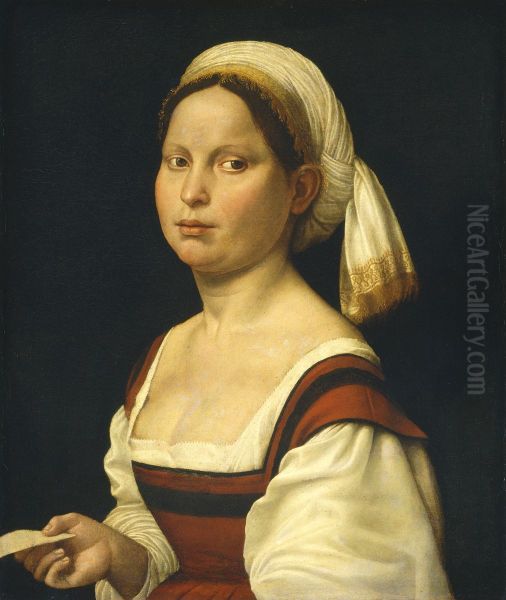 Portrait of a Young Woman - view 1