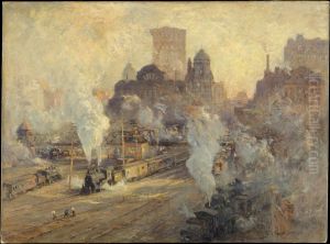 Grand Central Station by Colin Campbell Cooper