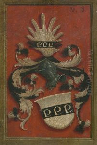 Margarethe Vohlin, Wife of Hans Roth [reverse] by Bernhard Strigel