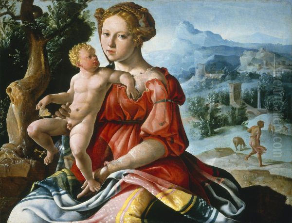 The Rest on the Flight into Egypt - view 1