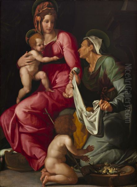 Madonna and Child with Saint Elizabeth and Saint John the Baptist - view 1