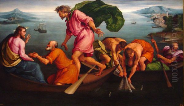 The Miraculous Draught of Fishes - view 1
